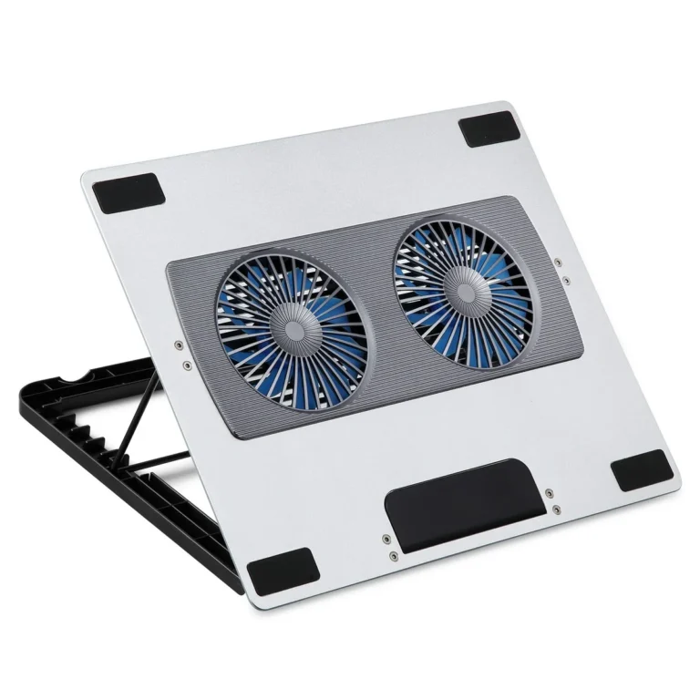 Laptop Cooling Pad Dual Fan - realistic product image for Umar InfoTech Pakistan